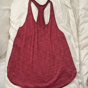 Lululemon Red Tank Top